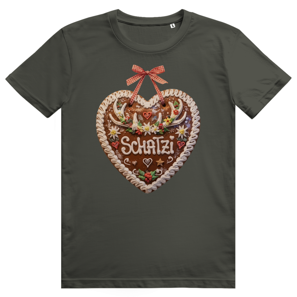 Schatzi Lebkuchenherz | Premium T-Shirt