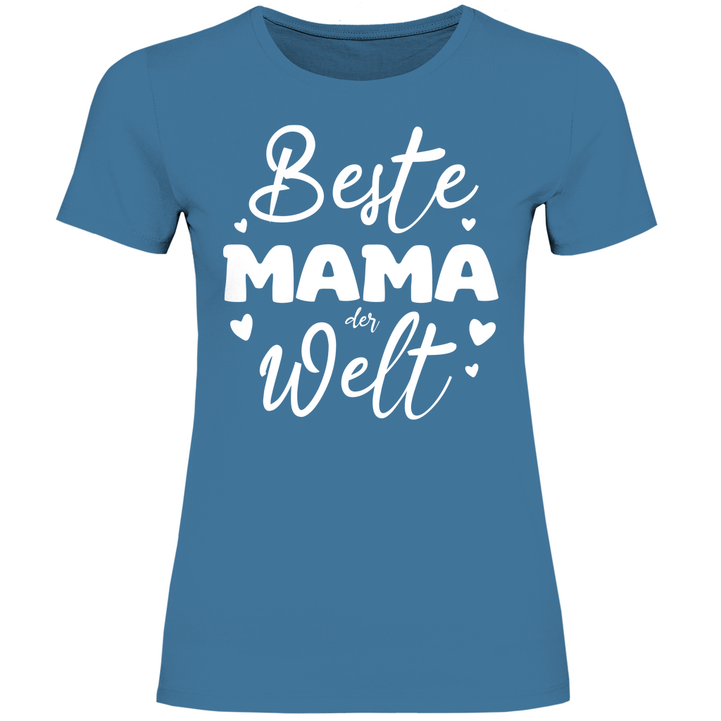 Damen T-Shirt Beste Mama der Welt