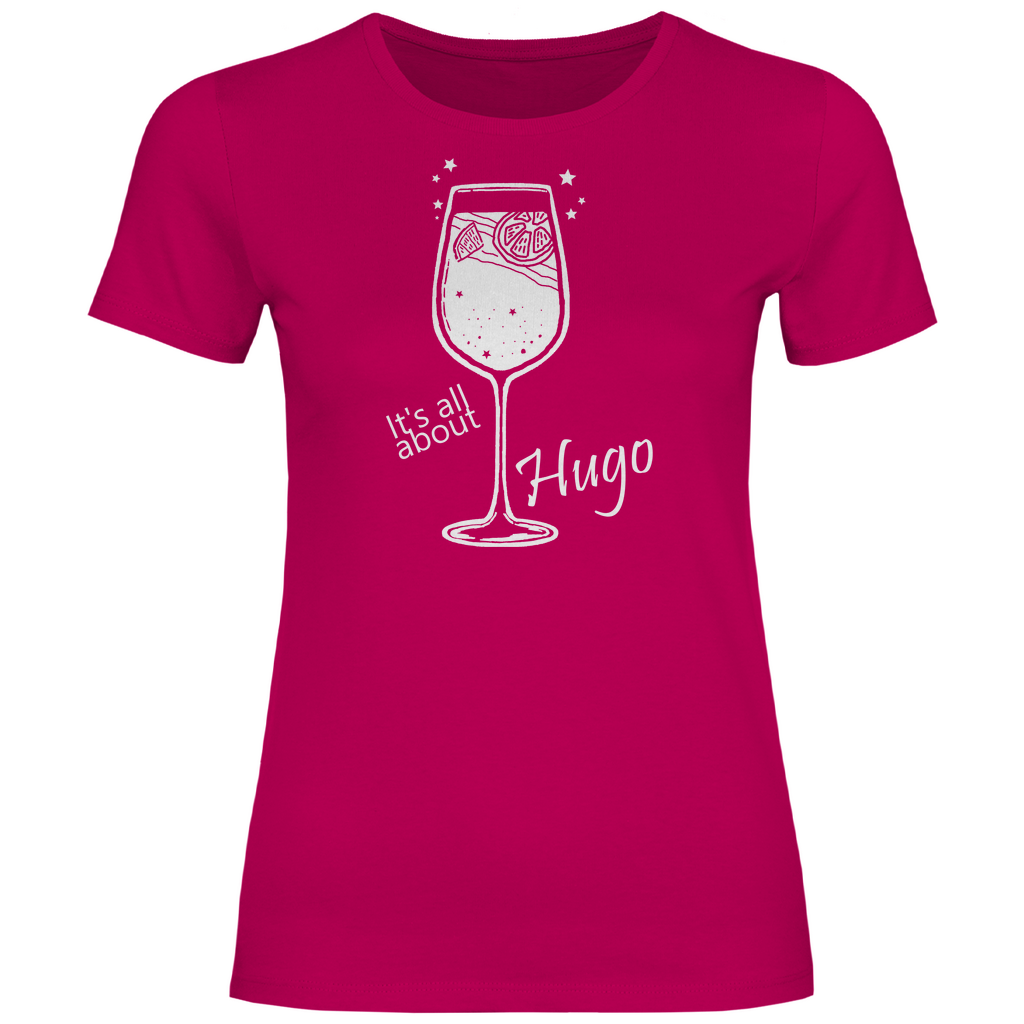 It's All About Hugo | Premium Damen T-Shirt