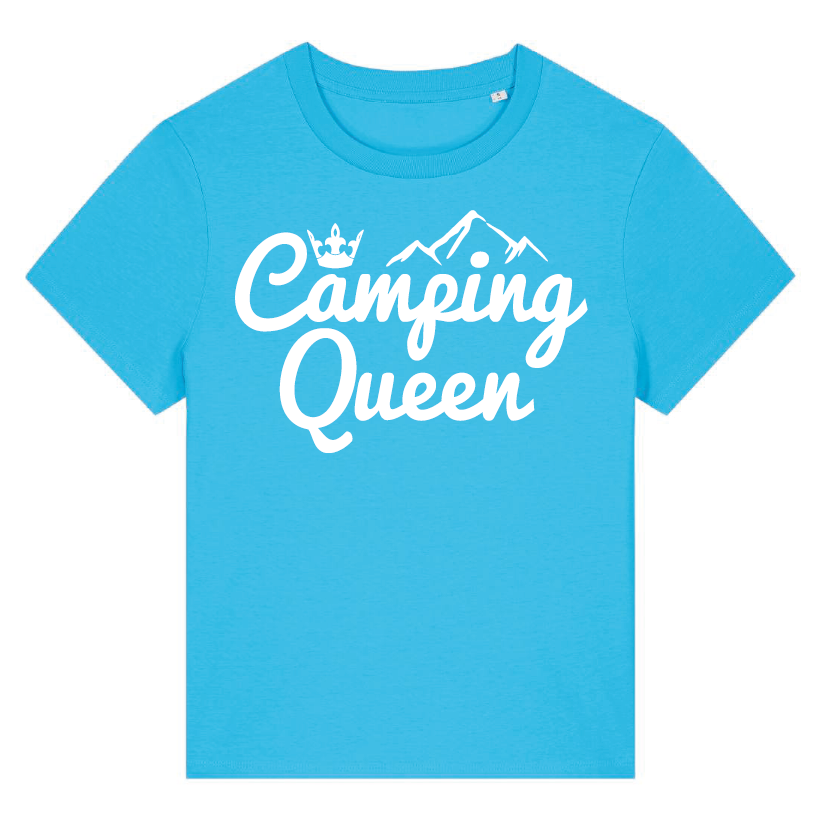 Camping Queen | Damen Organic T-Shirt