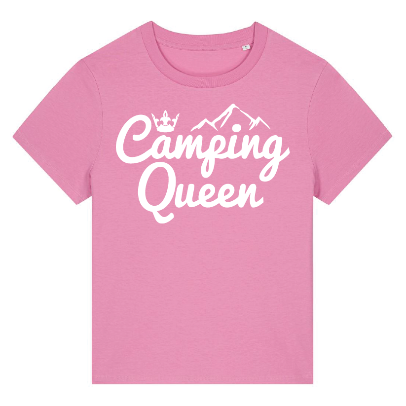 Camping Queen | Damen Organic T-Shirt