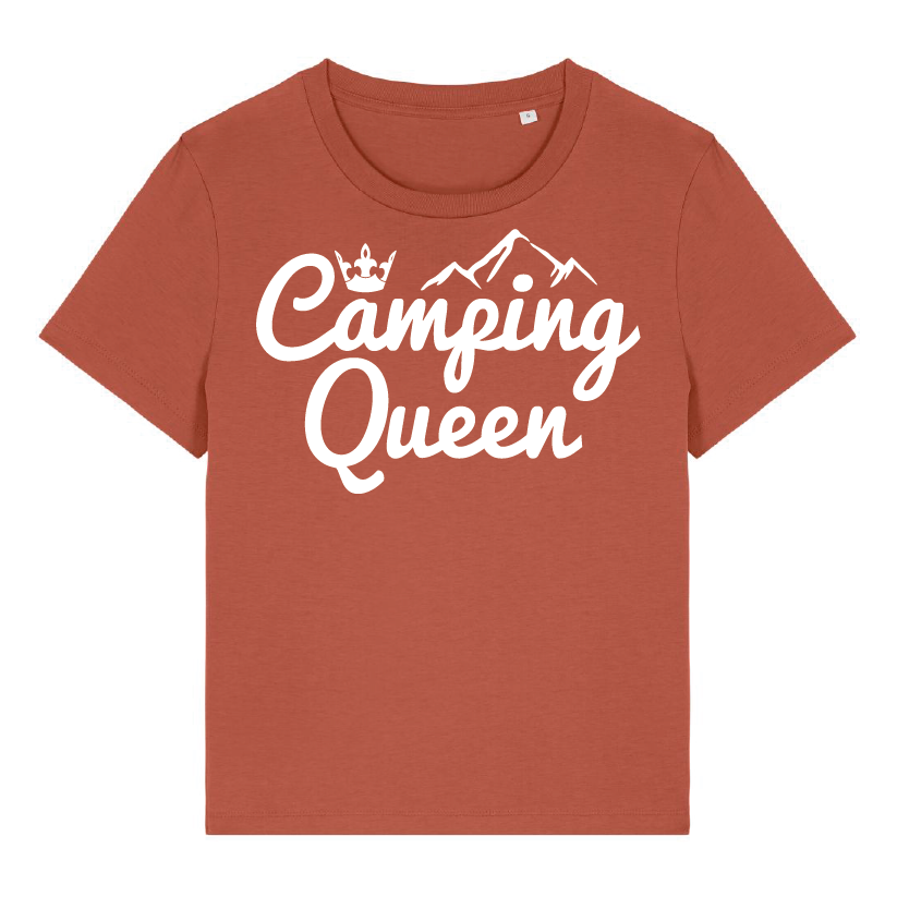 Camping Queen | Damen Organic T-Shirt