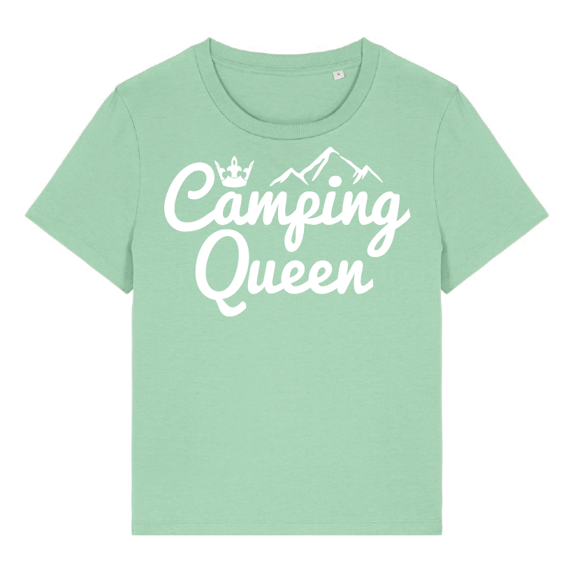 Camping Queen | Damen Organic T-Shirt