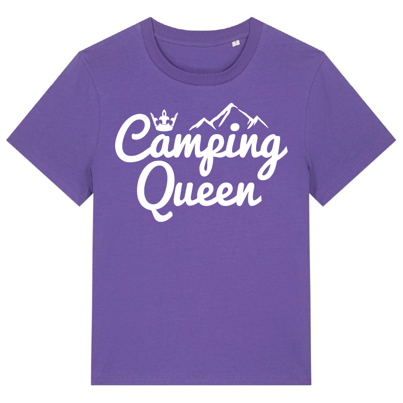 Camping Queen | Damen Organic T-Shirt
