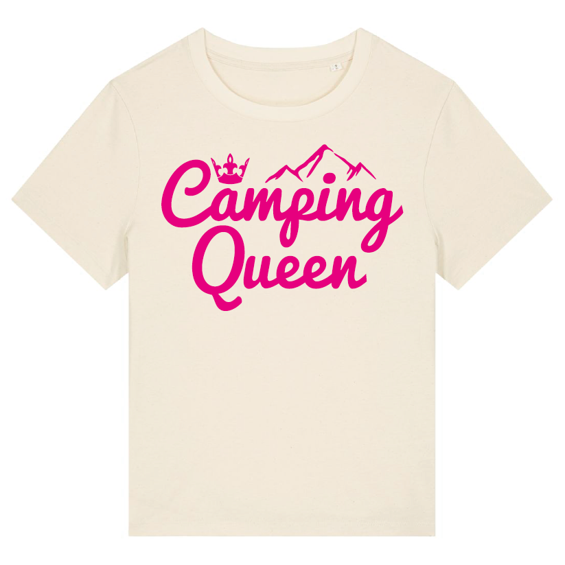 Camping Queen | Damen Organic T-Shirt