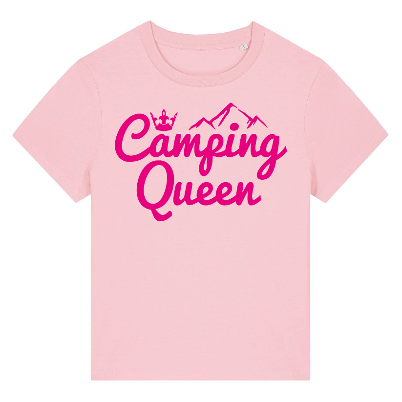 Camping Queen | Damen Organic T-Shirt