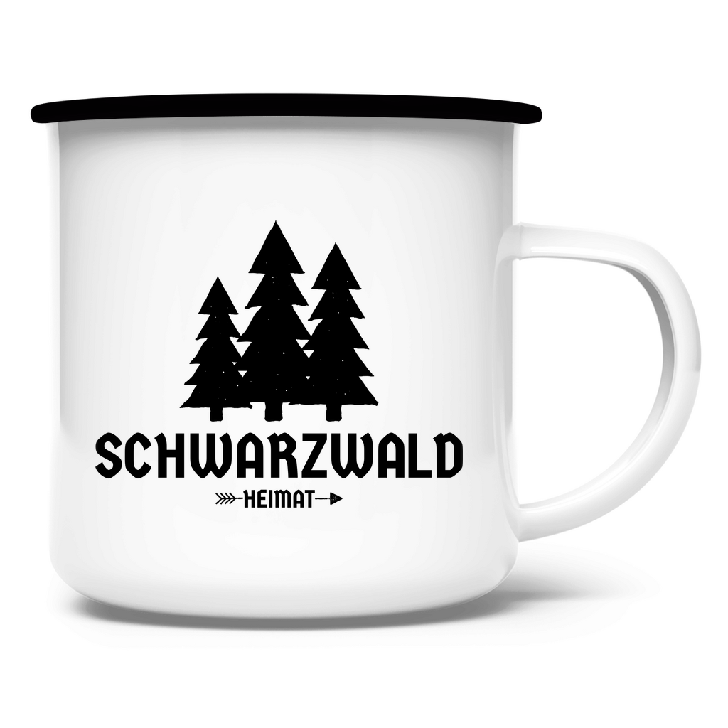 Schwarzwald Heimat | Emaille Tasse