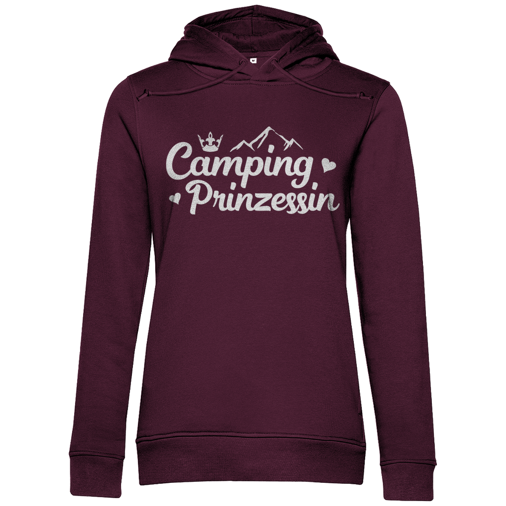 Camping Prinzessin | Organic Damenhoodie