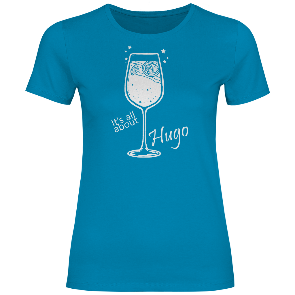 It's All About Hugo | Premium Damen T-Shirt