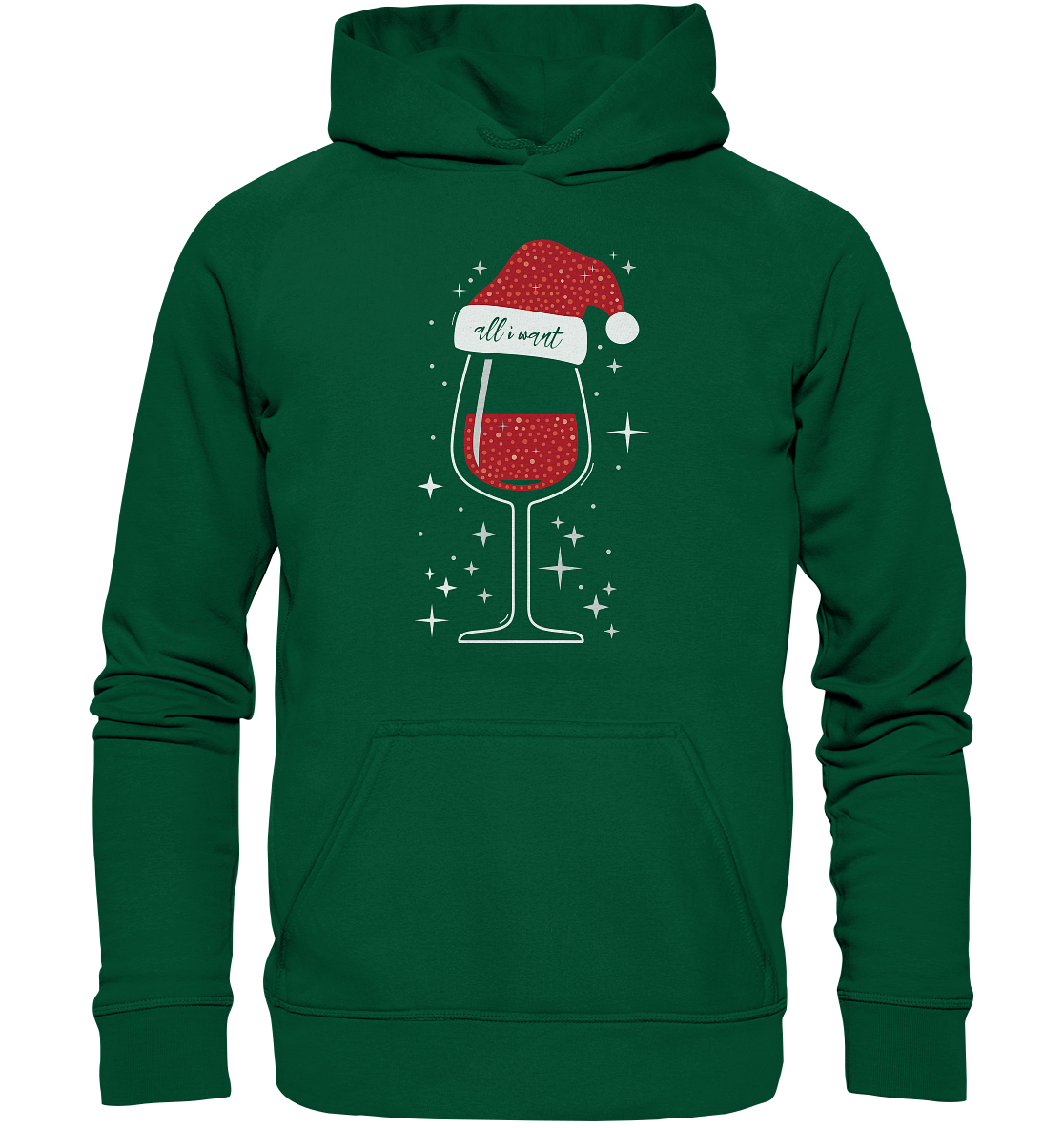 All I Want Is Wein | Premium Hoodie