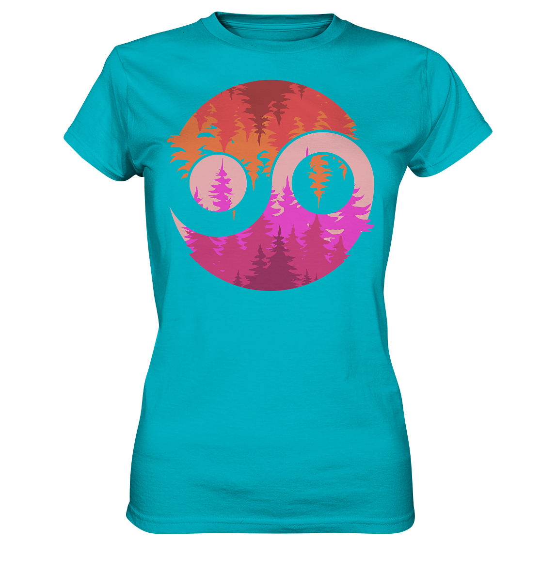 Yin Wald | Damen Premium T-Shirt