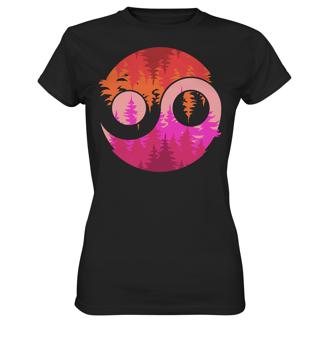 Yin Wald | Damen Premium T-Shirt