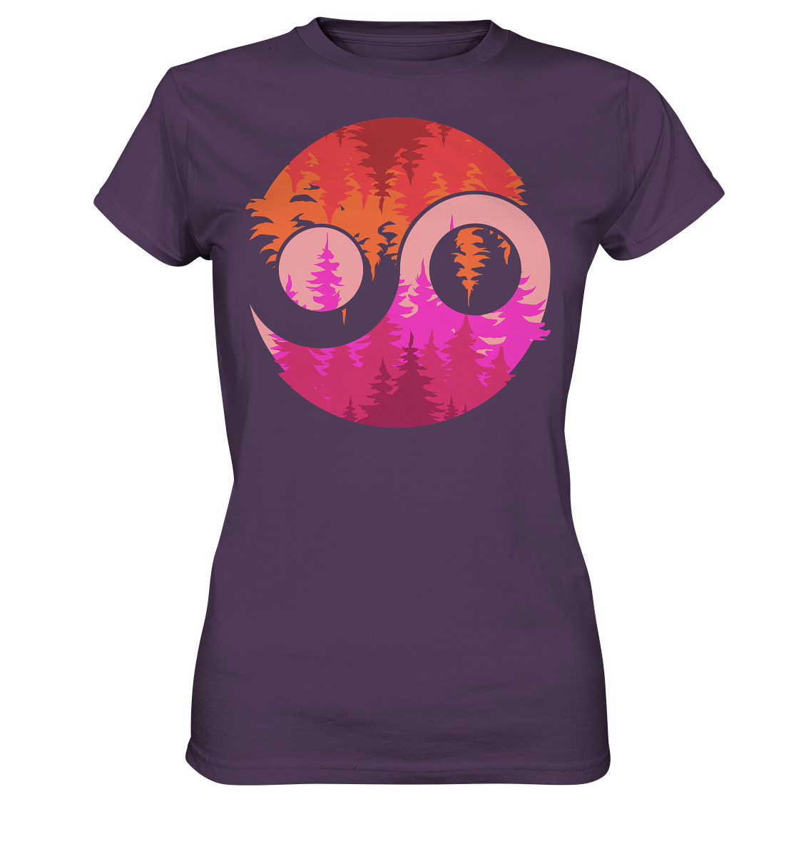 Yin Wald | Damen Premium T-Shirt