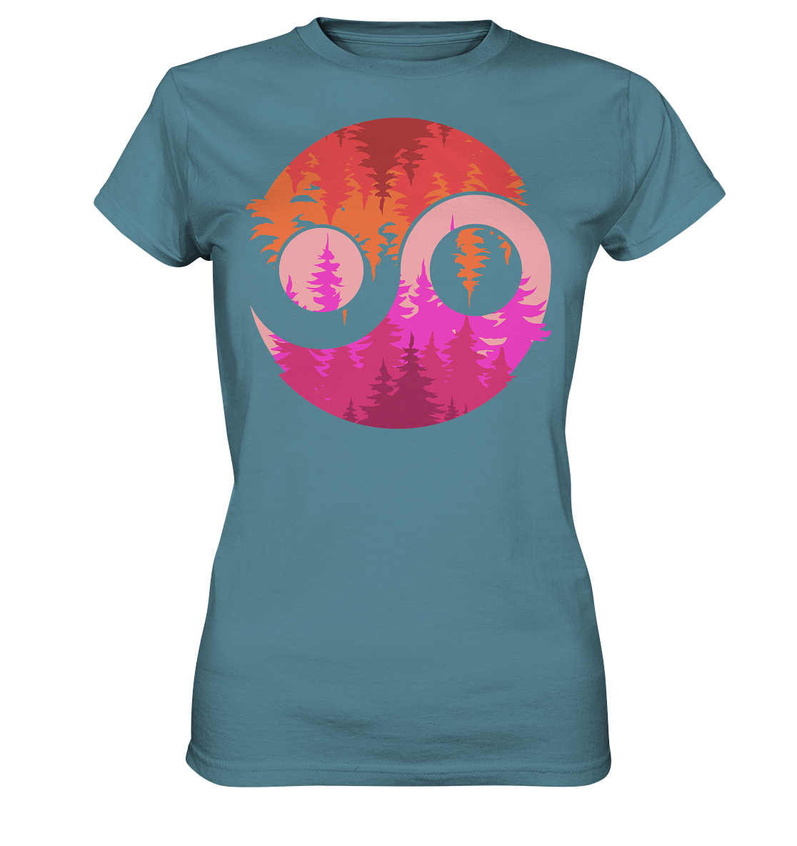 Yin Wald | Damen Premium T-Shirt