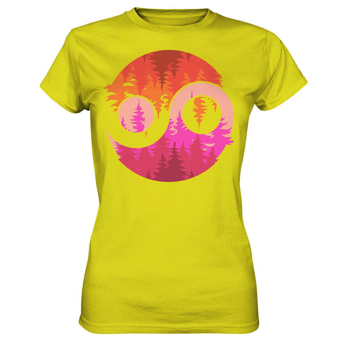 Yin Wald | Damen Premium T-Shirt