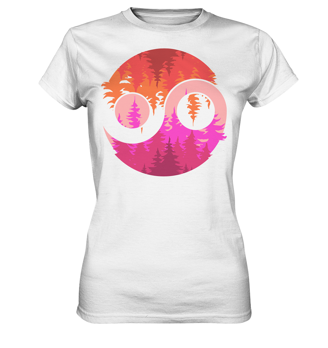 Yin Wald | Damen Premium T-Shirt