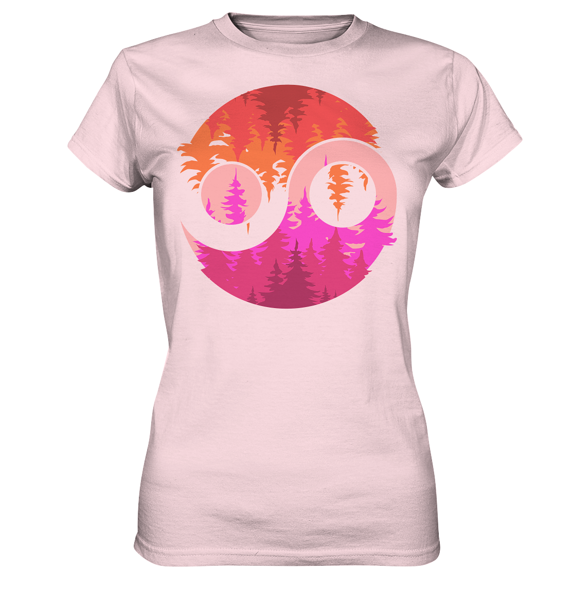 Yin Wald | Damen Premium T-Shirt