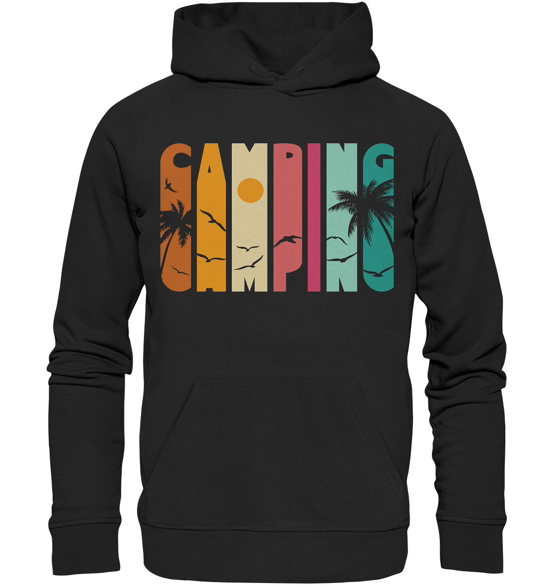 Campingsommer | Unisex Hoodie Gr. 5XL