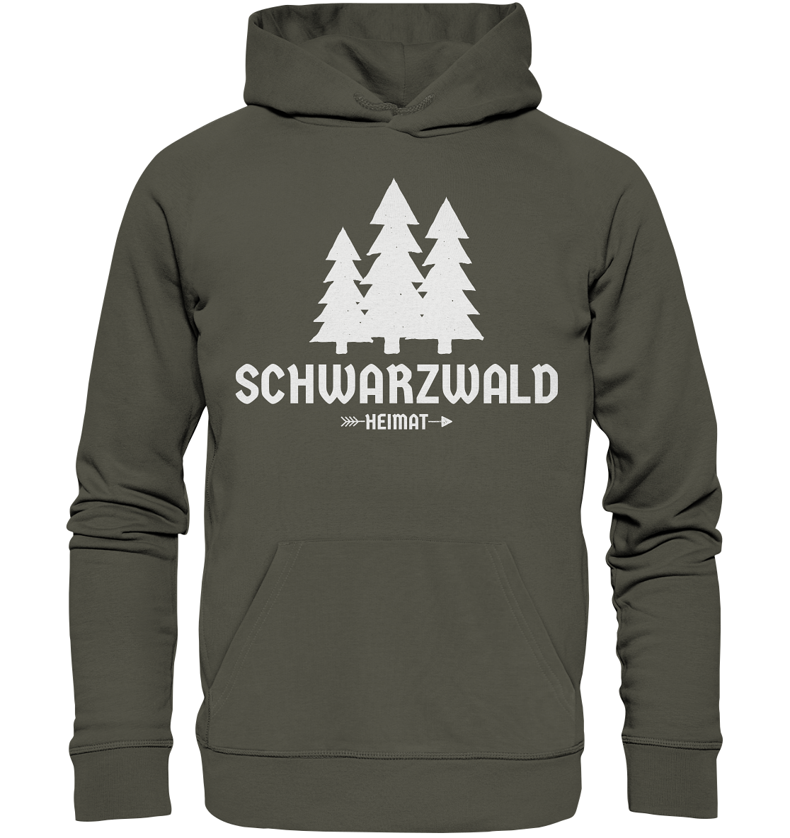 Schwarzwald Heimat | Premium Organic Hoodie Gr. S