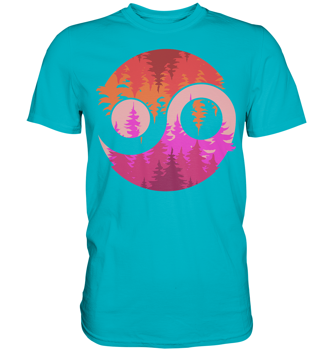 Yin Yang Wald | Unisex Premium T-Shirt
