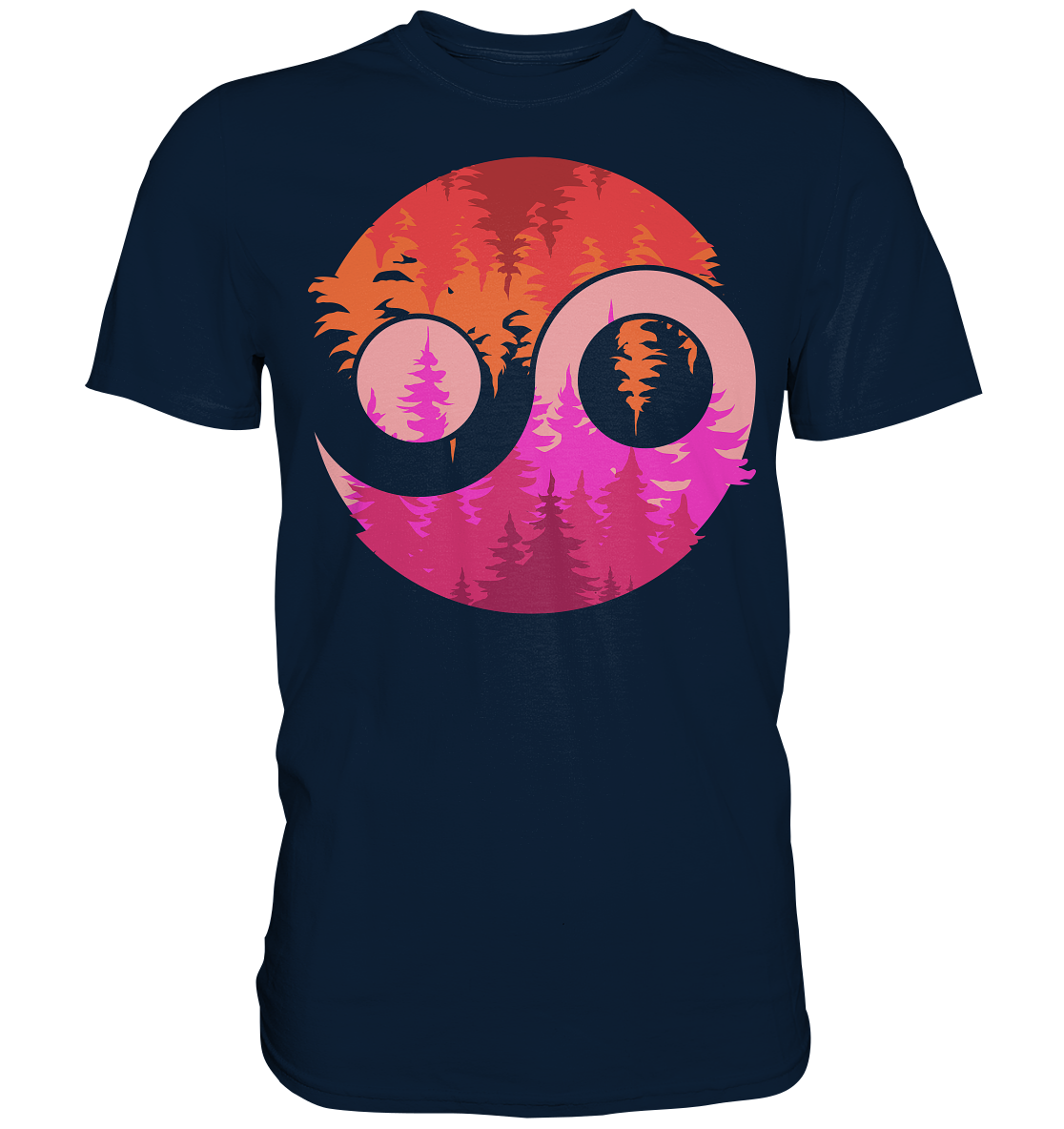 Yin Yang Wald | Unisex Premium T-Shirt