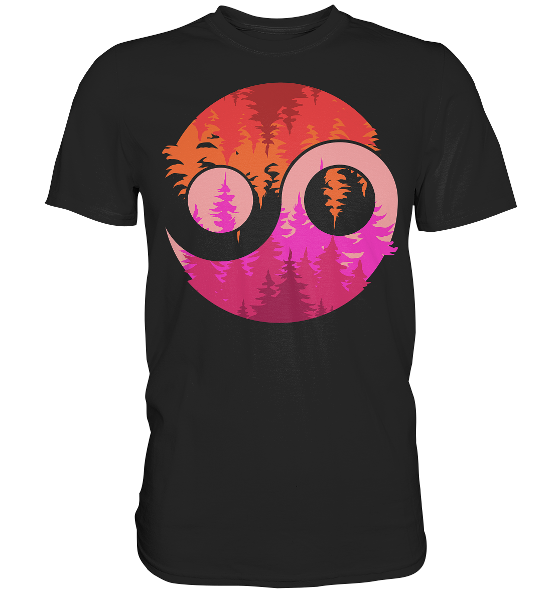 Yin Yang Wald | Unisex Premium T-Shirt
