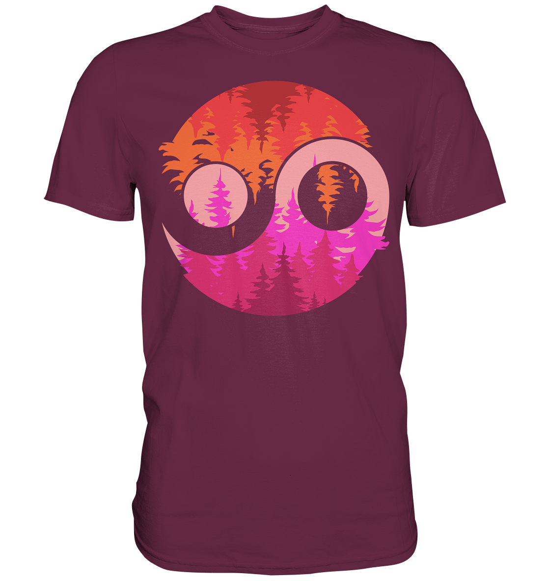 Yin Yang Wald | Unisex Premium T-Shirt