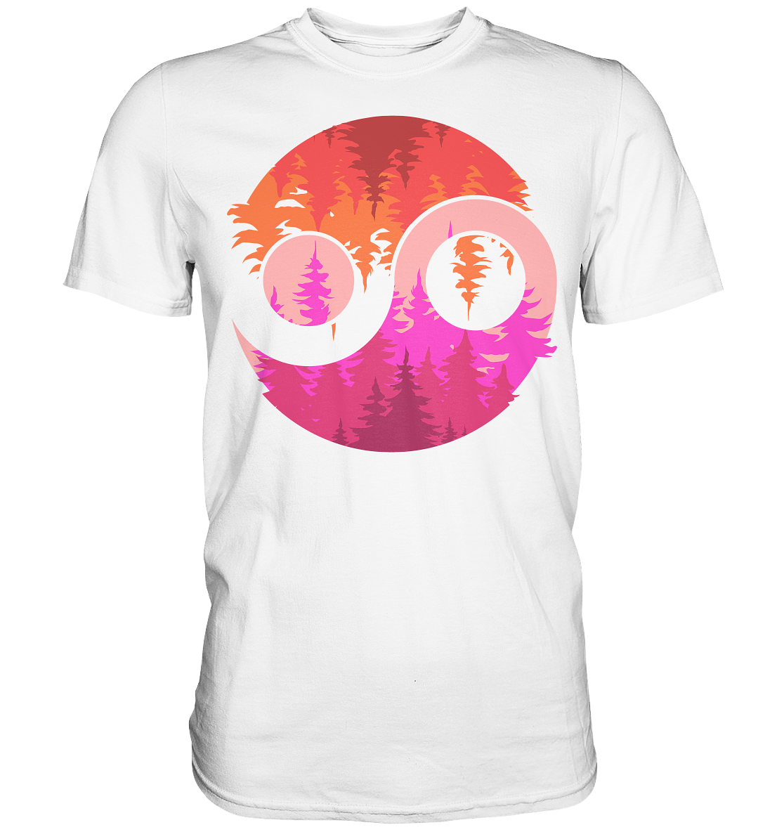 Yin Yang Wald | Unisex Premium T-Shirt