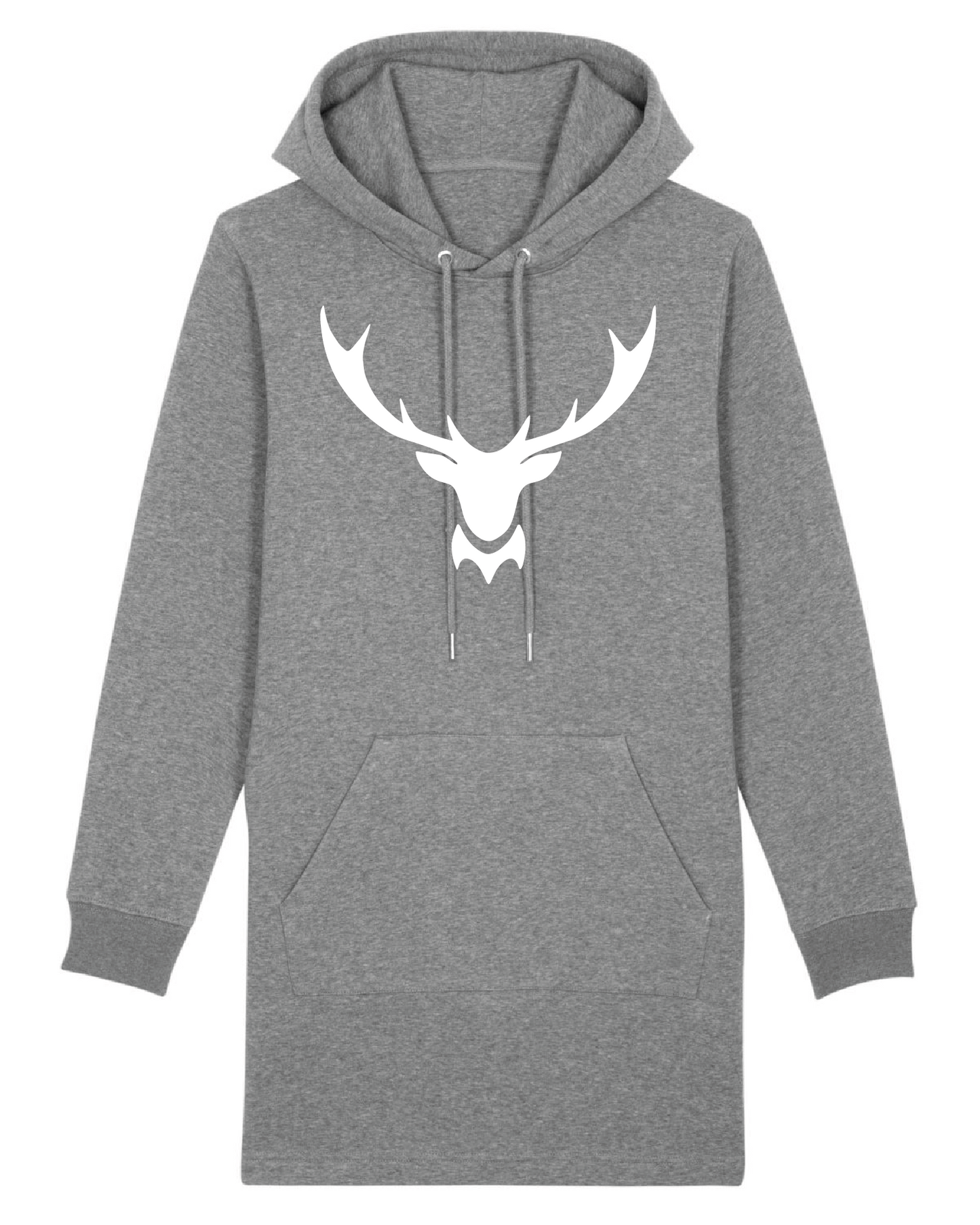 Hirschgeweih | Organic Hoodie Kleid