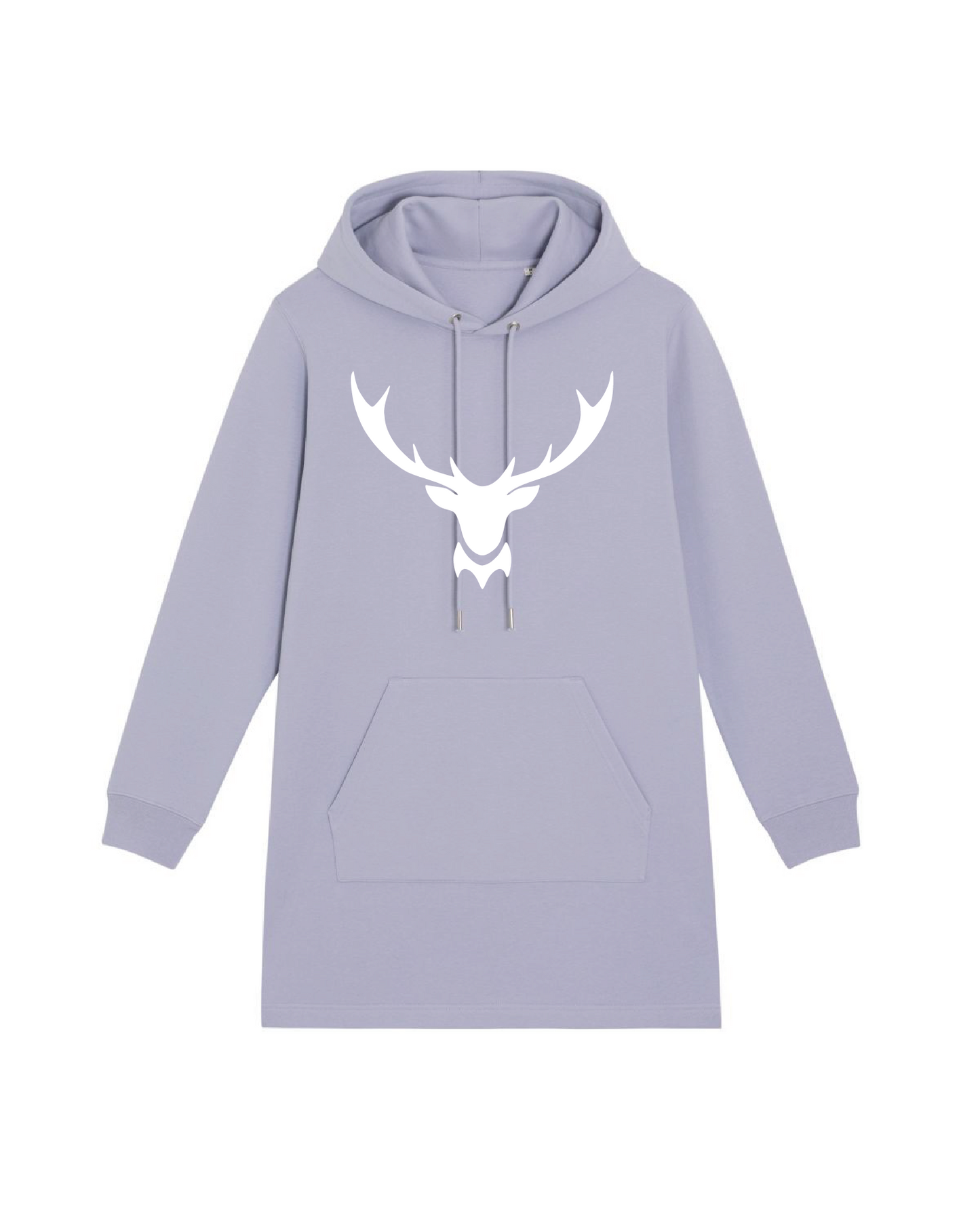 Hirschgeweih | Organic Hoodie Kleid