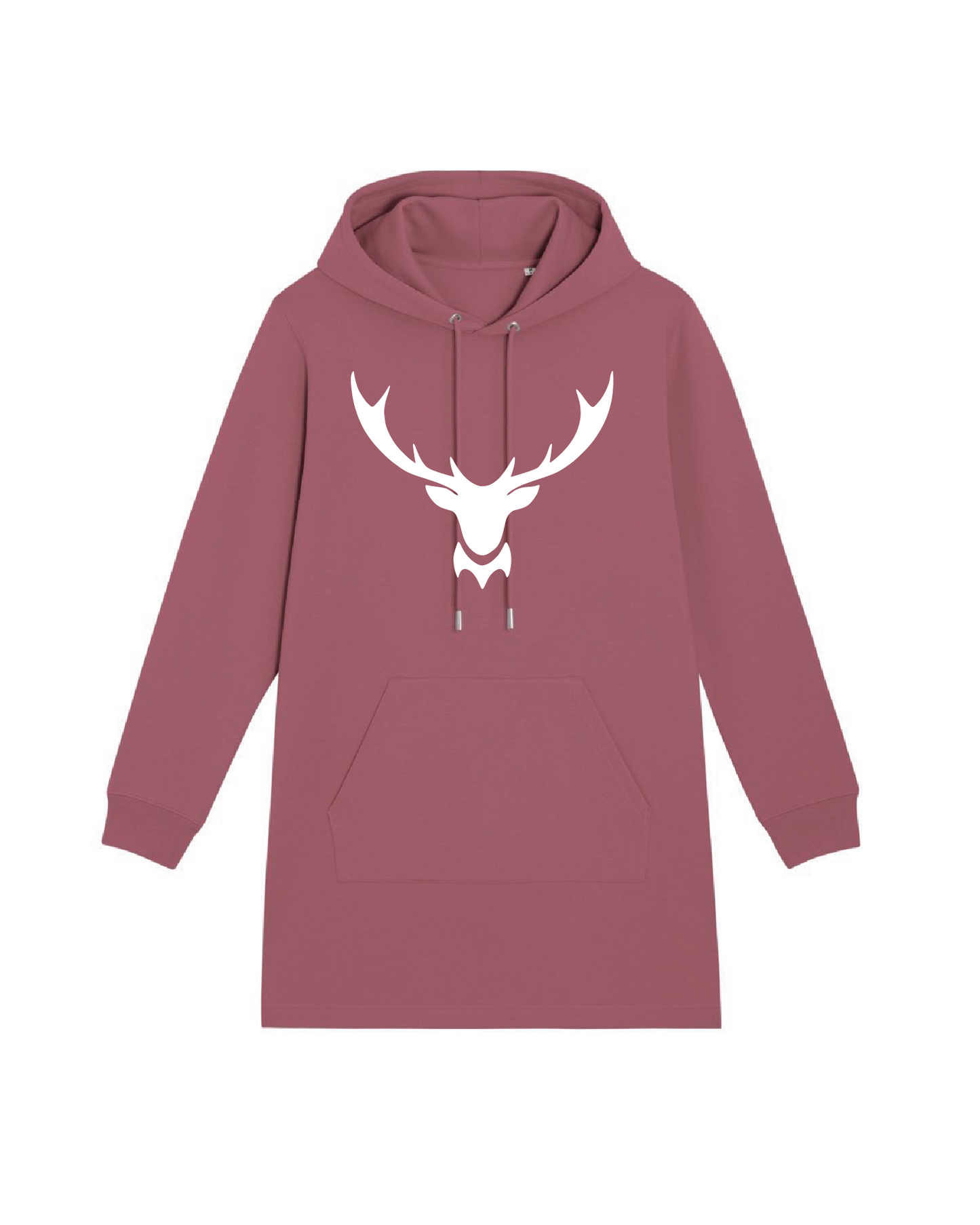 Hirschgeweih | Organic Hoodie Kleid