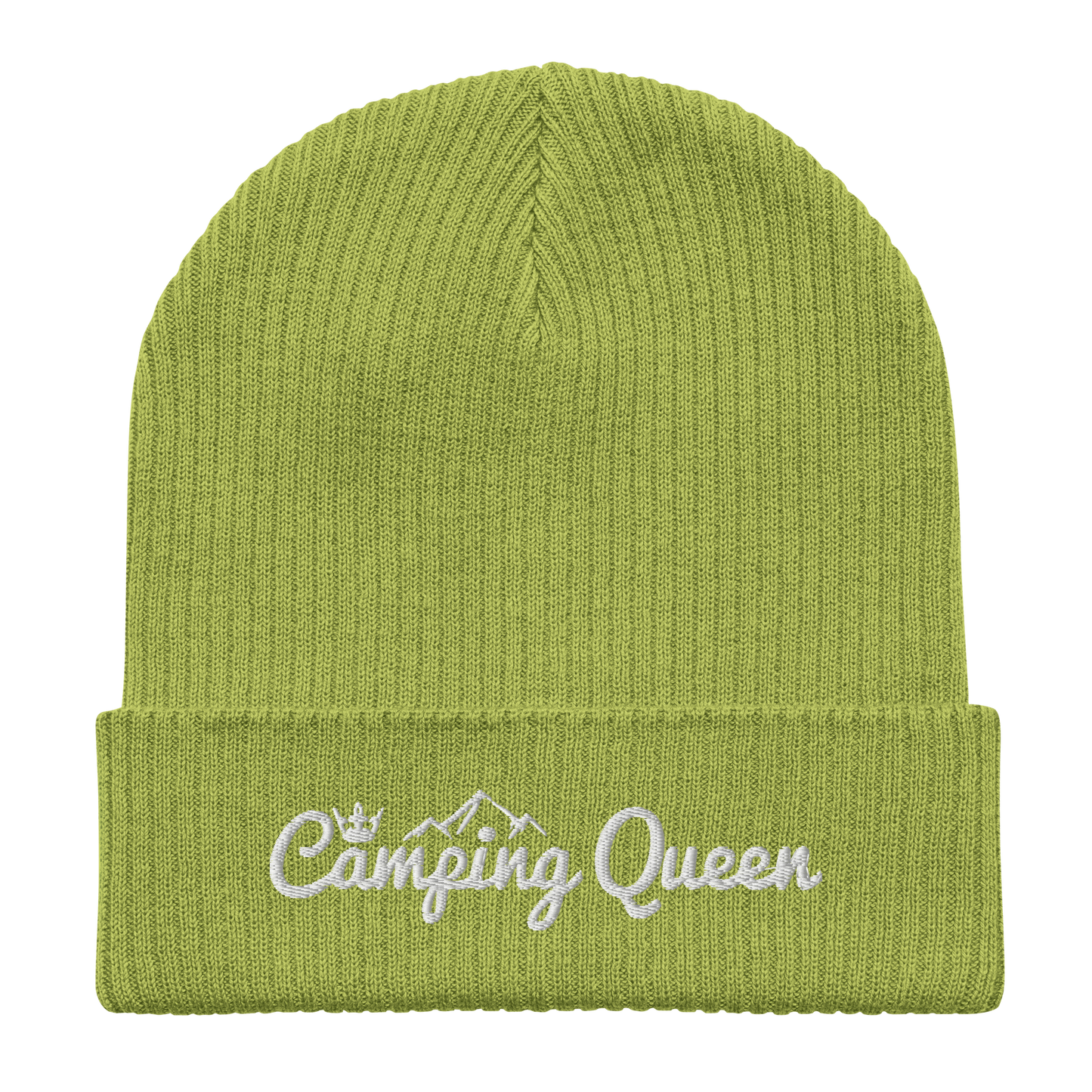 Gerippte Bio-Beanie