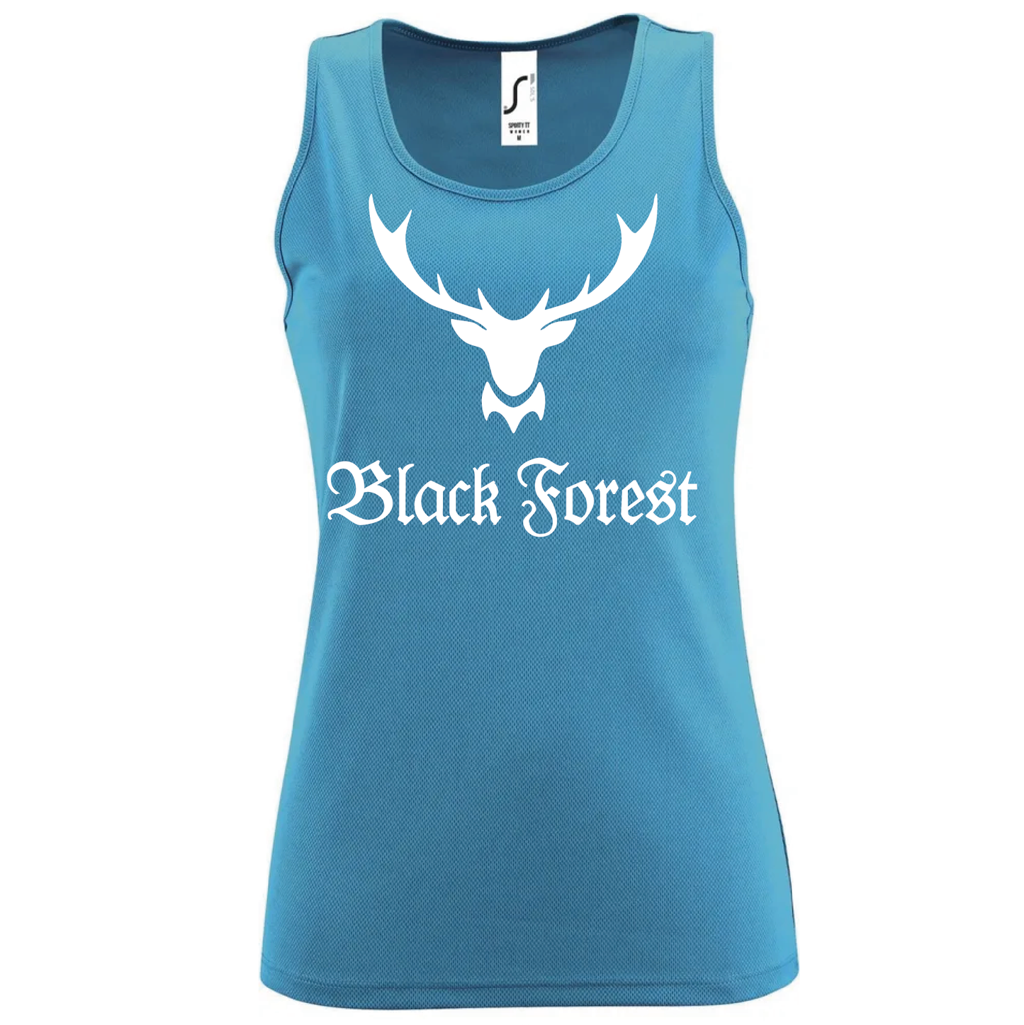 Black Forest Hirschgeweih | Damen Sport Tank Top