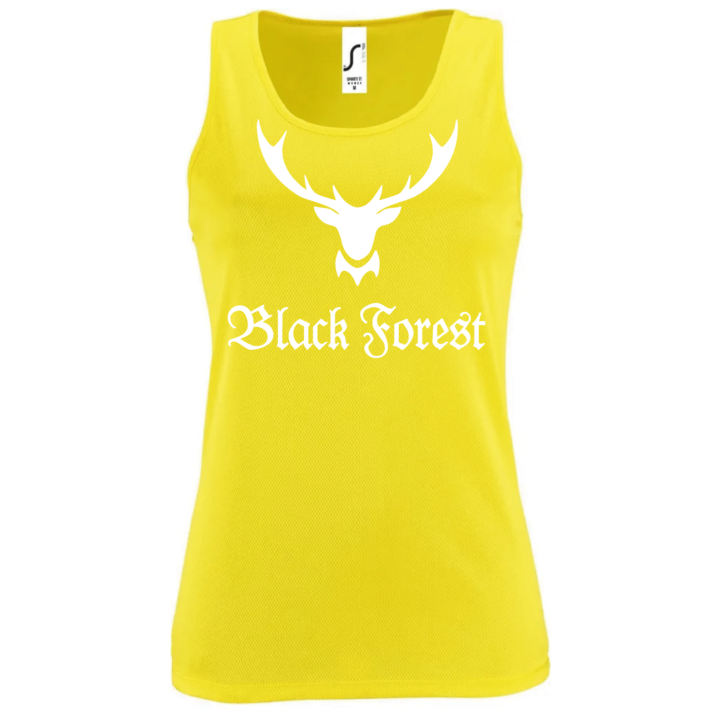 Black Forest Hirschgeweih | Damen Sport Tank Top