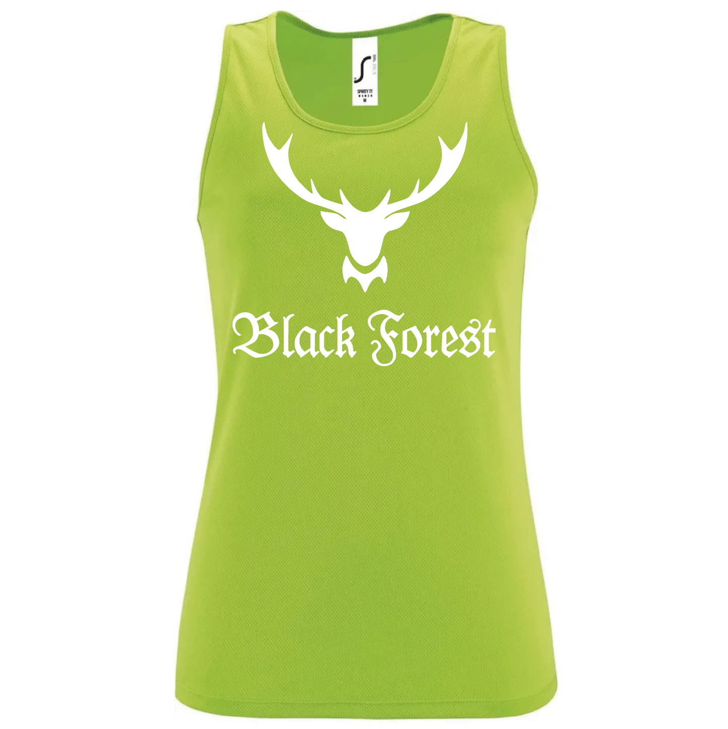 Black Forest Hirschgeweih | Damen Sport Tank Top
