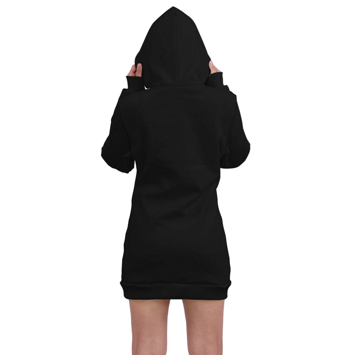 Schwarzwälderin Hirschgeweih | Organic Hoodie Kleid