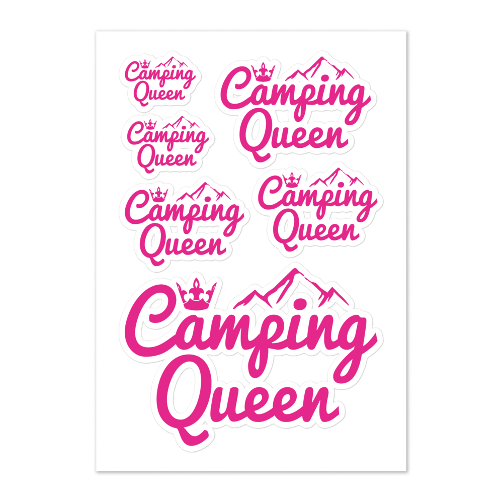 Camping Queen | Aufkleber Set