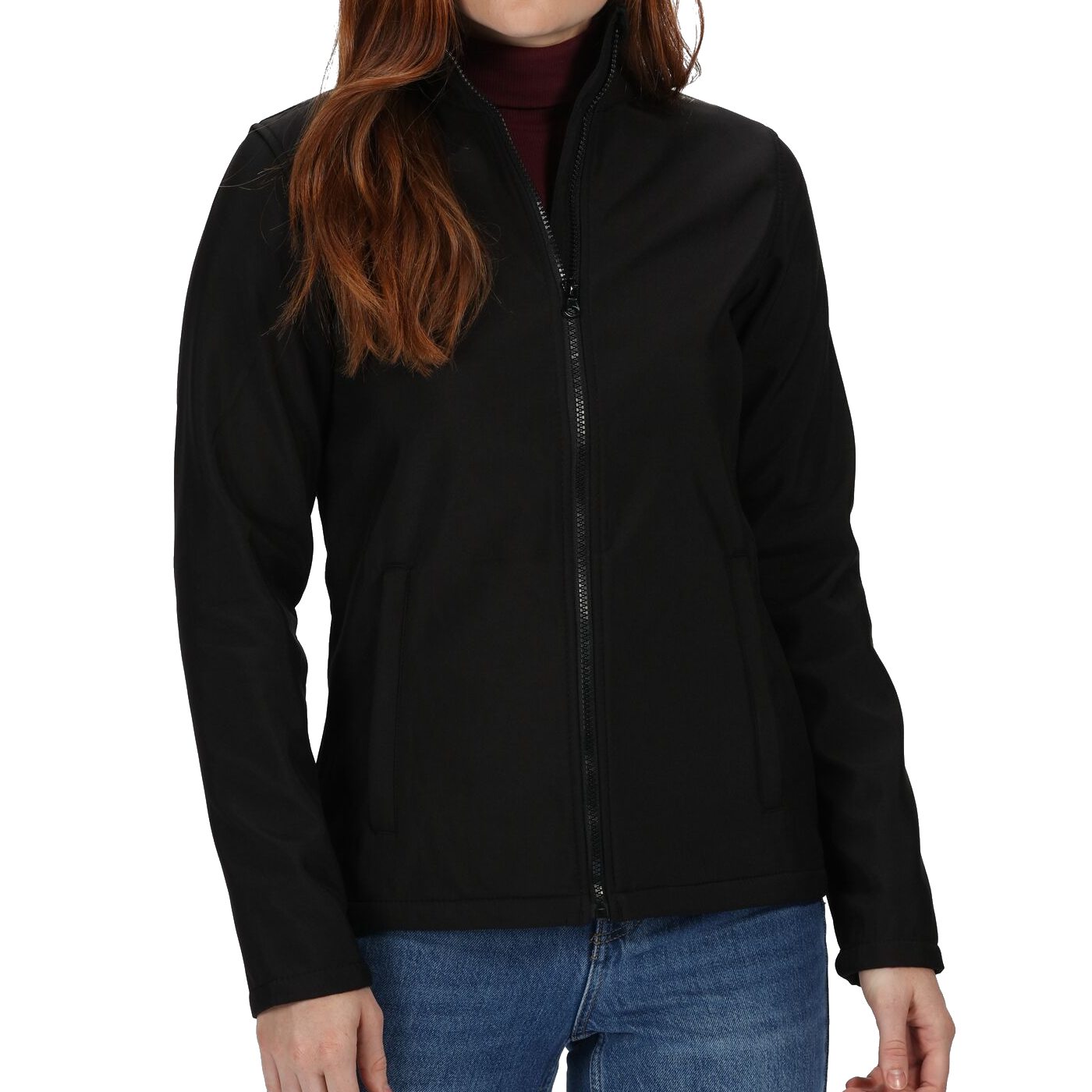 Camping Queen | Damen Softshell Jacke Rückendruck