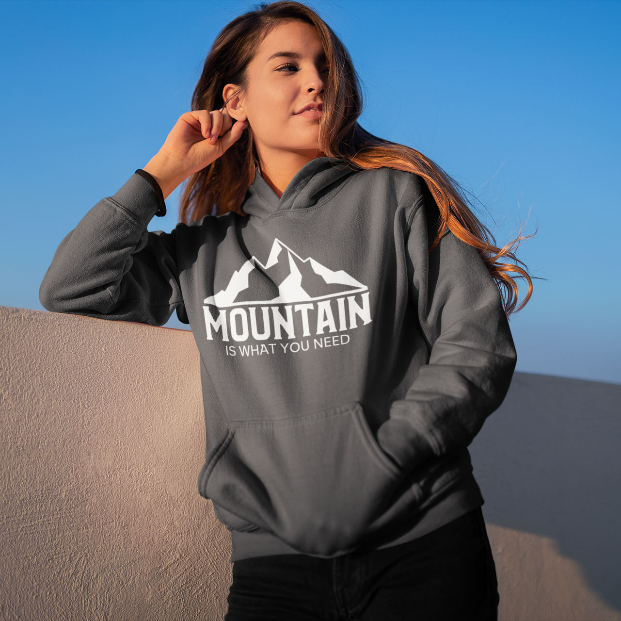 Mountain Is What You Need | Organic Hoodie