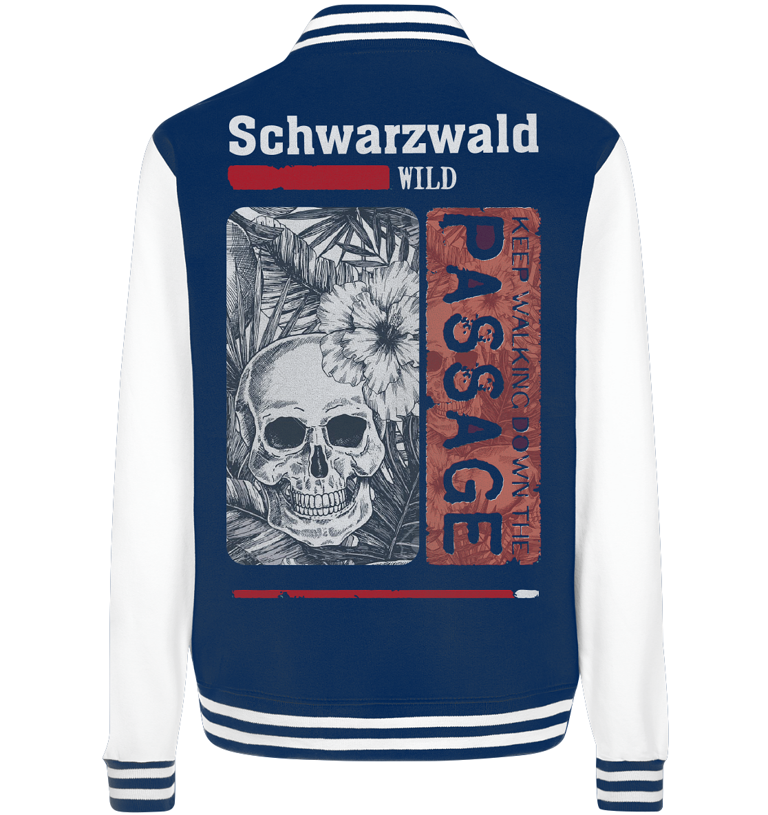Schwarzwald Wild Passage Skull | College Jacke