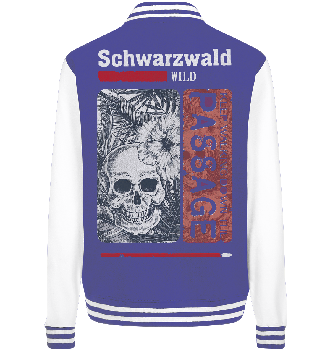 Schwarzwald Wild Passage Skull | College Jacke