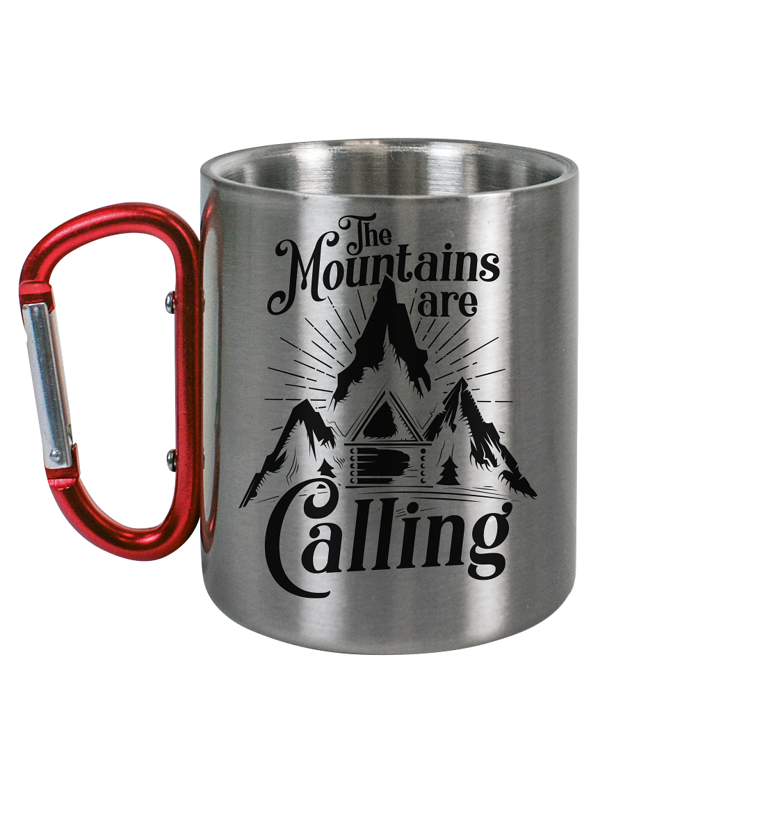 The Mountains Are Calling | Edelstahl Tasse