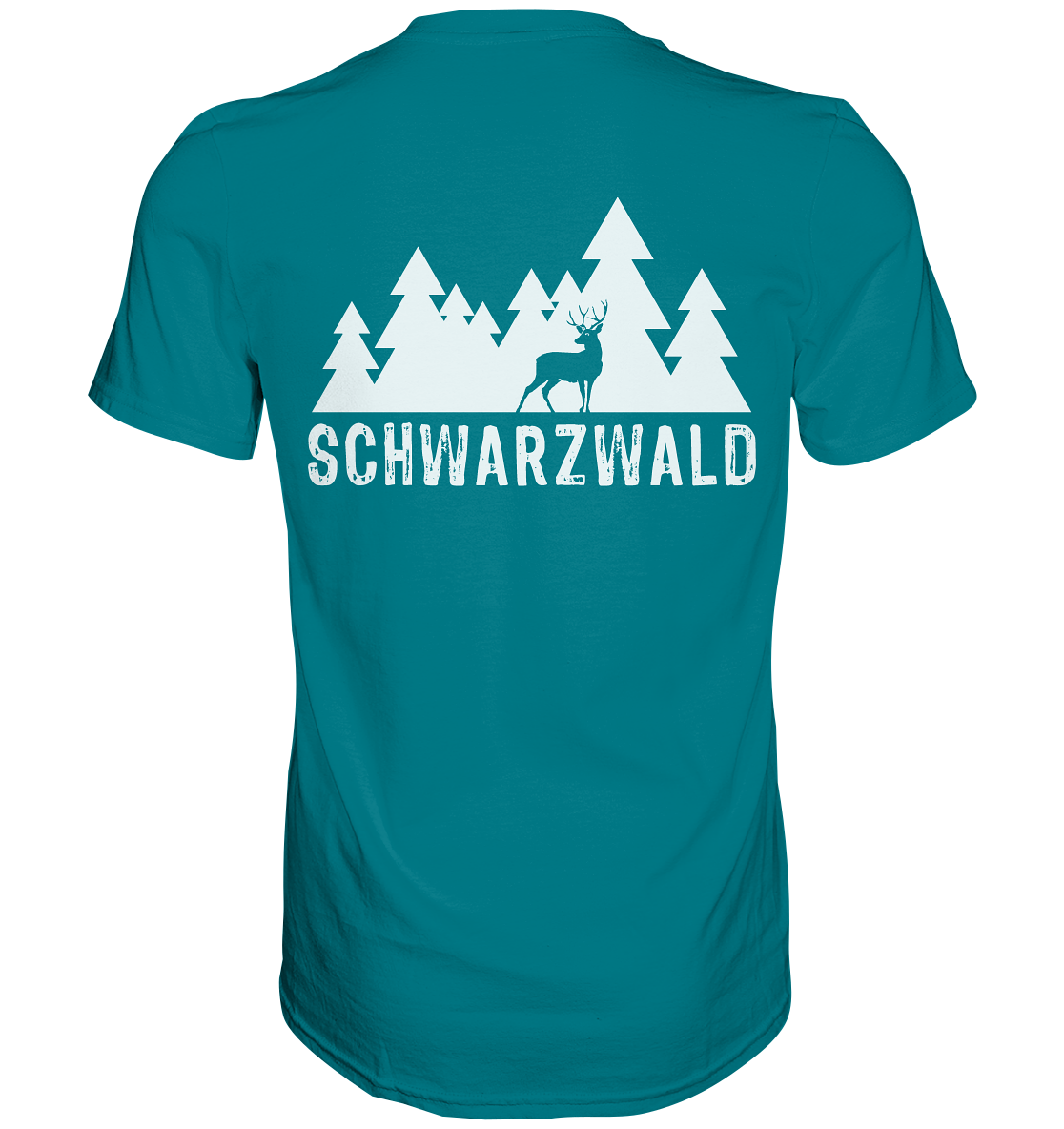 Schwarzwald Hirsch | Premium T-Shirt