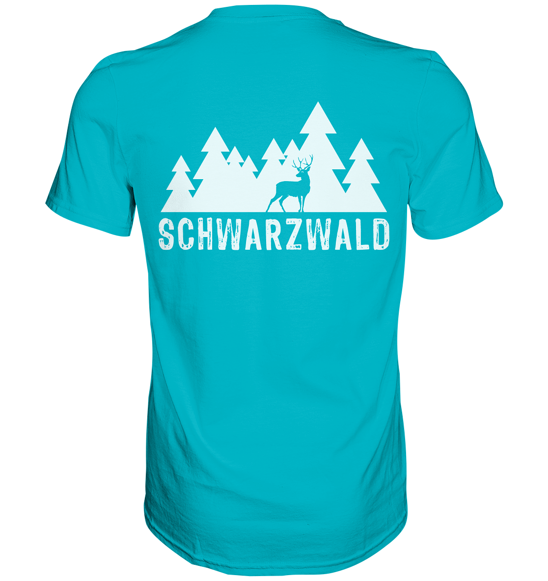 Schwarzwald Hirsch | Premium T-Shirt