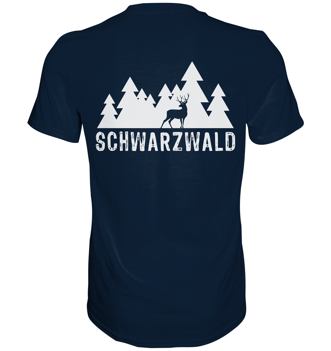 Schwarzwald Hirsch | Premium T-Shirt