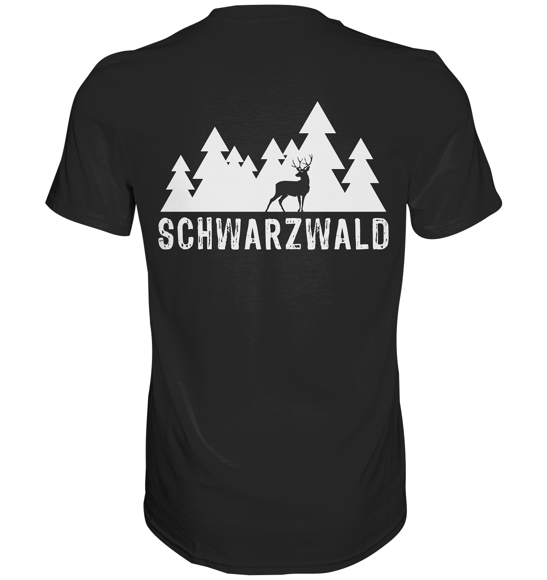 Schwarzwald Hirsch | Premium T-Shirt