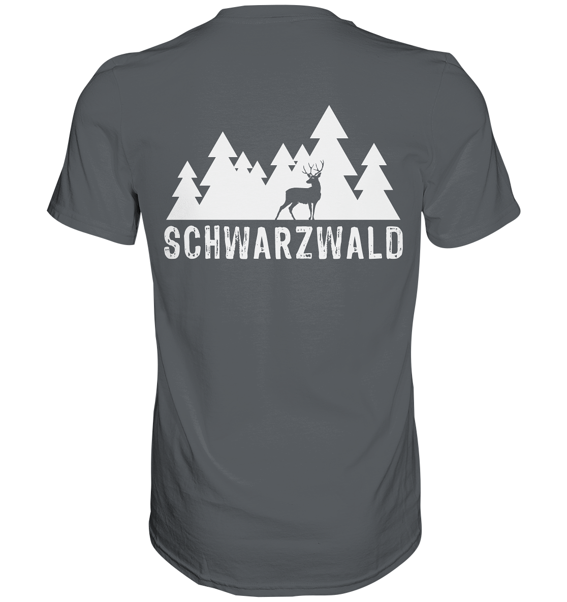 Schwarzwald Hirsch | Premium T-Shirt