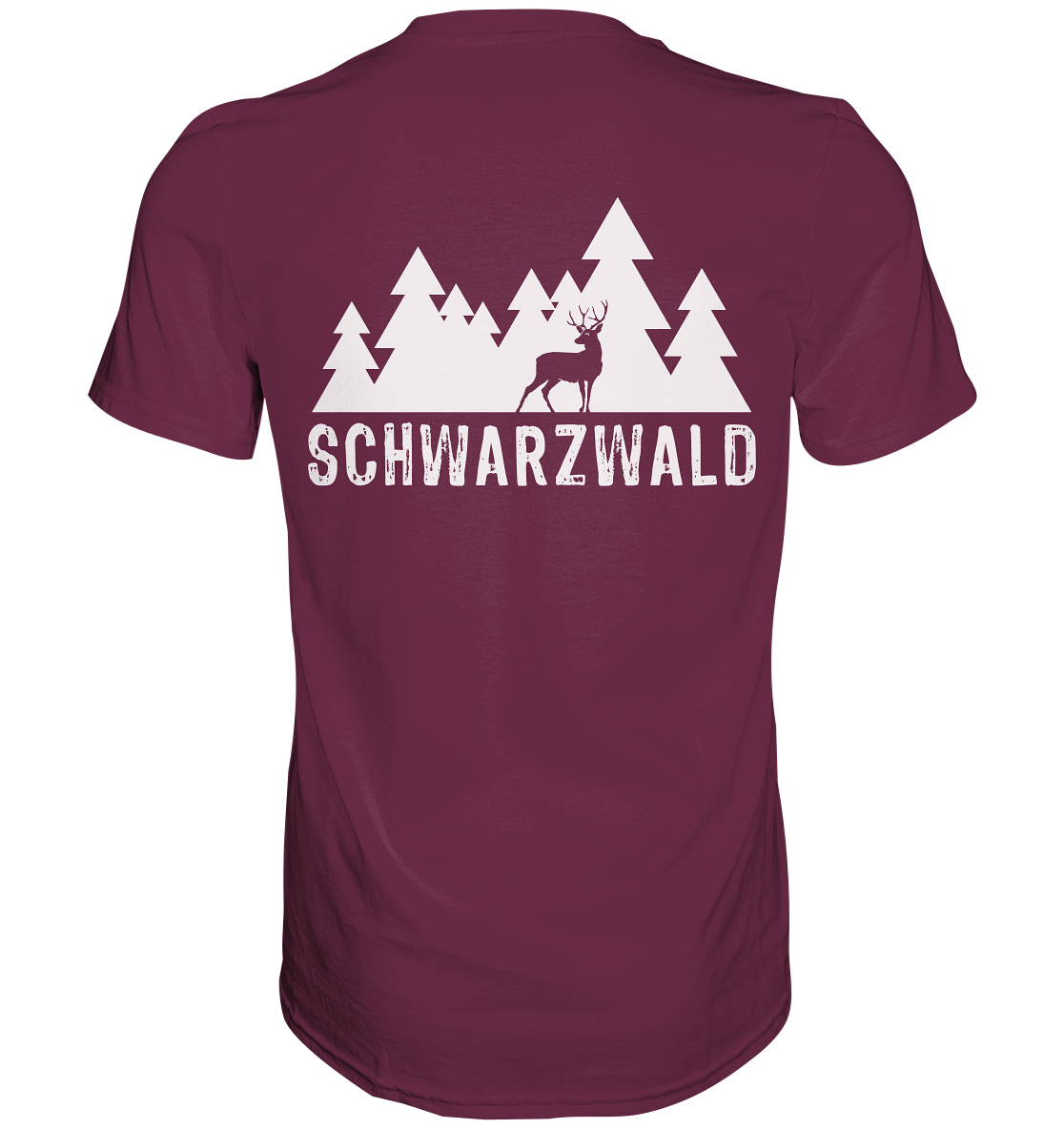 Schwarzwald Hirsch | Premium T-Shirt