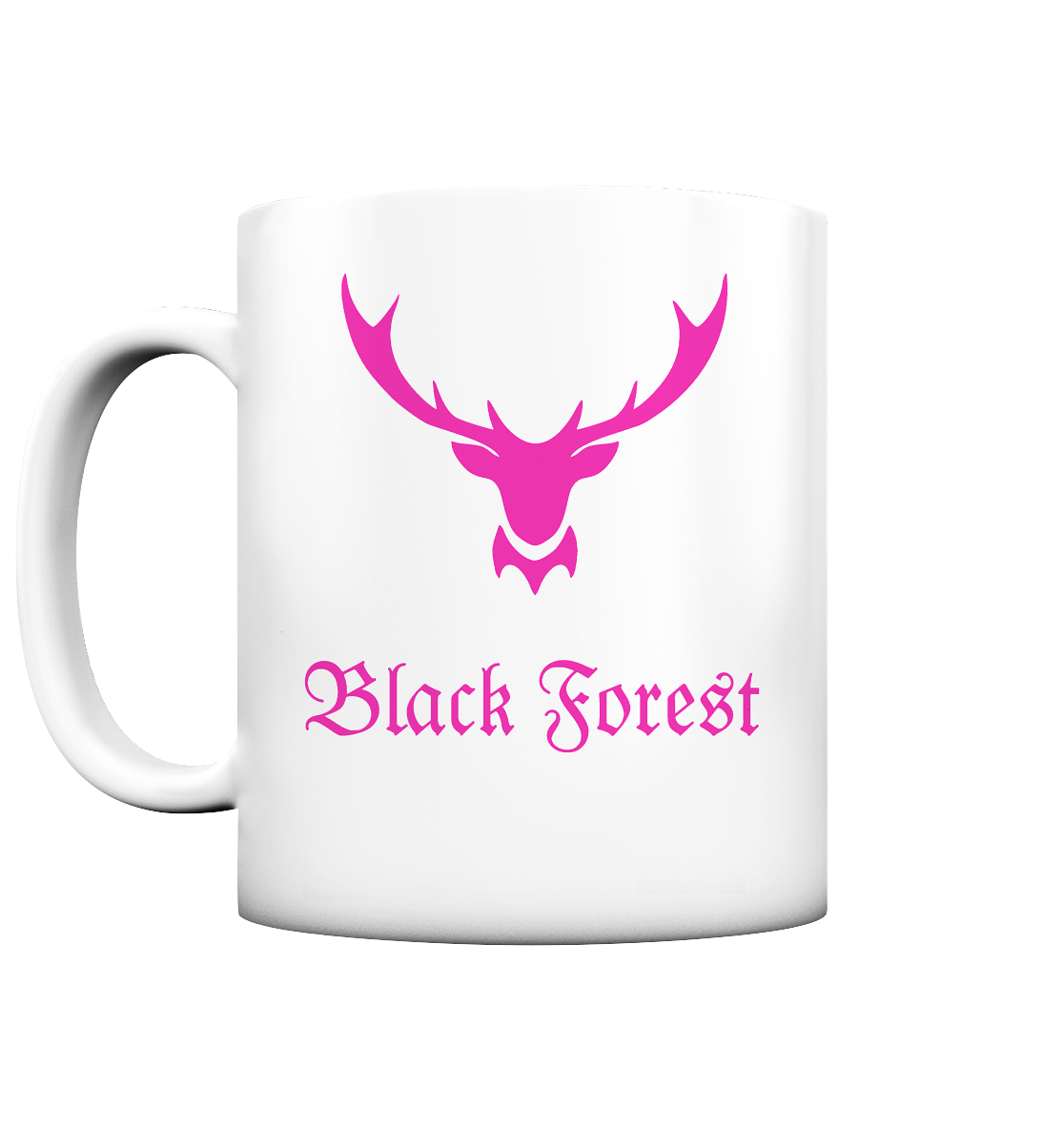Black Forest Hirschgeweih | Kaffeetasse - Tasse matt