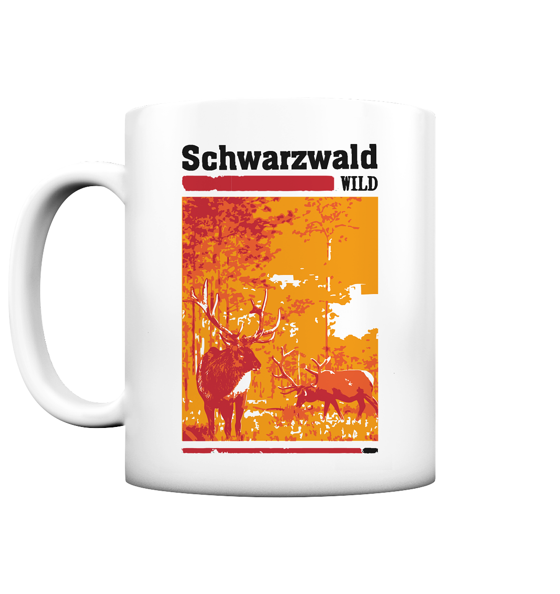 Schwarzwald Wild Hirsch | Kaffeetasse